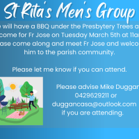 St Rita's Men's Group March 2024 Event